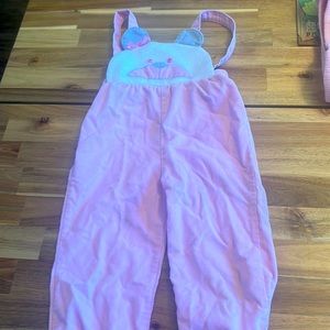 Adorable vintage 80s bear corduroy pink oversells size 3